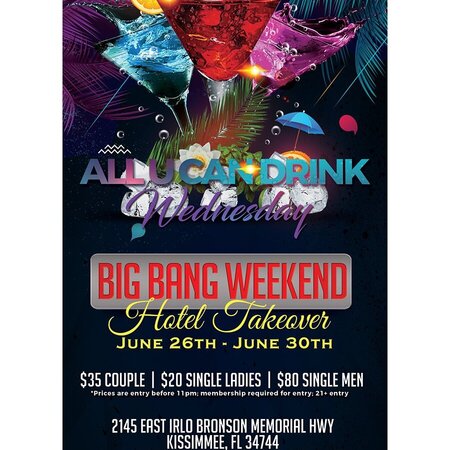 ALL U Can Drink - Big Bang Takeover